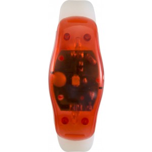 LED-es szilikon csuklpnt, piros (sportszer)