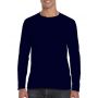 Gildan SoftStyle frfi hosszujj pl, Navy