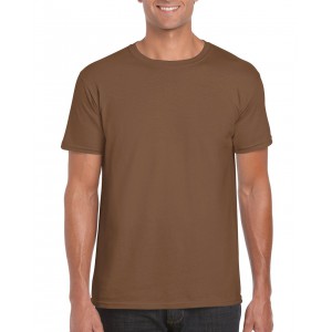 Gildan SoftStyle frfi pl, Chestnut (T-shirt, pl, 90-100% pamut)