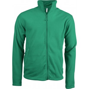 Kariban Falco cipz�ras mikropol�r pul�ver, Kelly Green