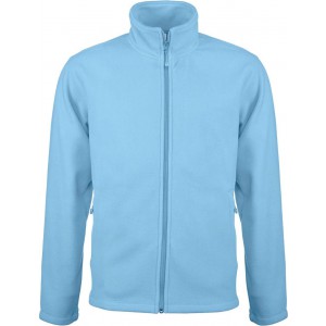 Kariban Falco cipz�ras mikropol�r pul�ver, Sky Blue