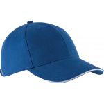 Kup Orlando 6 paneles sapka, Royal Blue/White, U (KP011RO/WH-U)