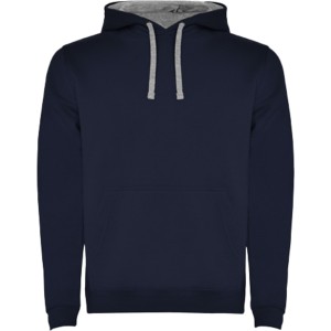 Roly Urban gyerek kapucnis pulver, Navy Blue, Marl Grey (pulver)