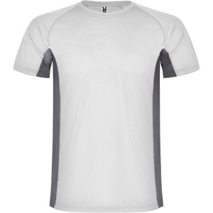 Shanghai rvid ujj gyerek sportpl, white, dark lead (T-shirt, pl, kevertszlas, mszlas)