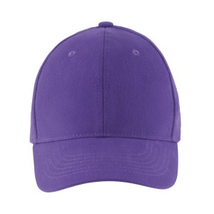 Sols Buffalo 6 paneles baseballsapka, Dark Purple