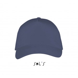 Sols Long Beach 5 paneles sapka, Denim, U