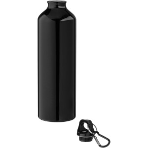 Oregon jraalumnium palack karabinerrel, 770 ml, fekete (sportkulacs)